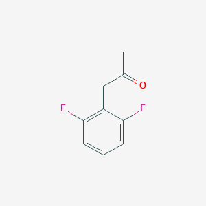 molecular formula C9H8F2O B034141 1-(2,6-Difluorophenyl)propan-2-one CAS No. 101712-20-3