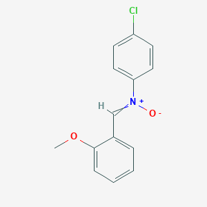 N-(4-chlorophenyl)-1-(2-methoxyphenyl)methanimine oxide