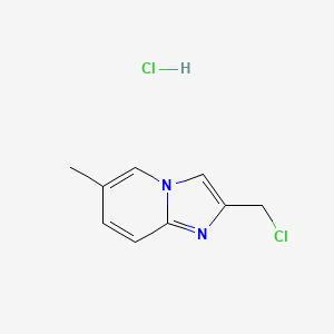 2-(Chloromethyl)-6-methylimidazo[1,2-a]pyridine hydrochloride
