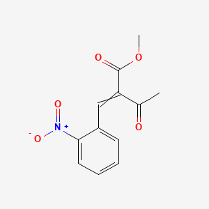 Methyl 2-[(2-nitrophenyl)methylidene]-3-oxobutanoate