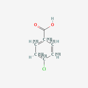 4-Chloro(~13~C_6_)benzoic acid