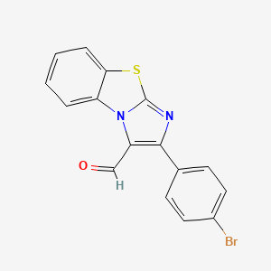 2-(4-Bromophenyl)benzo[d]imidazo[2,1-b]thiazole-3-carbaldehyde