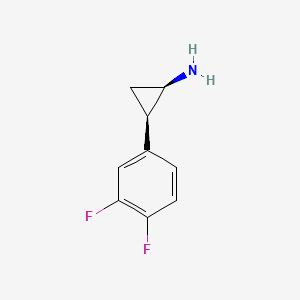 (1R,2R)-2-(3,4-Difluorophenyl)cyclopropanamine