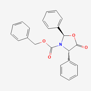 (2R,4S)-2,4-Diphenyl-5-oxooxazolidine-3-carboxylic acid benzyl ester