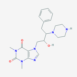 Theophylline, 7-(3-(4-benzyl-1-piperazinyl)-2-hydroxypropyl)-