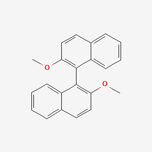 molecular formula C22H18O2 B3415745 2,2'-Dimethoxy-1,1'-binaphthalene CAS No. 2960-93-2