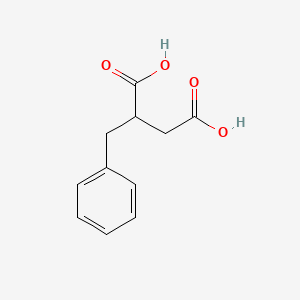 molecular formula C11H12O4 B3415754 2-苄基琥珀酸 CAS No. 36092-42-9