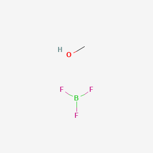 molecular formula CH4BF3O B3415772 Boron trifluoride methanol CAS No. 373-57-9