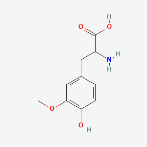 molecular formula C10H13NO4 B3415856 3-O-Methyl-DL-DOPA CAS No. 4214-13-5