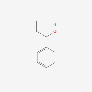 molecular formula C9H10O B3415870 1-phenylprop-2-en-1-ol CAS No. 42273-76-7
