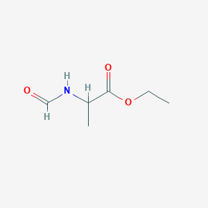 Ethyl N-formyl-2-aminopropanoate