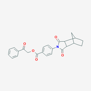 2-oxo-2-phenylethyl 4-(1,3-dioxooctahydro-2H-4,7-methanoisoindol-2-yl)benzoate