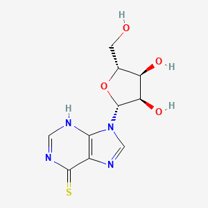 molecular formula C10H12N4O4S B3415956 6-MPR CAS No. 4988-64-1