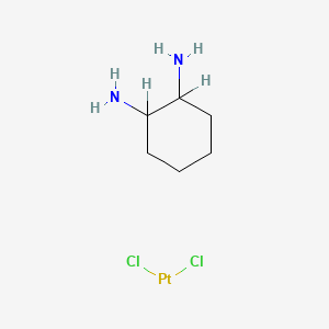 molecular formula C6H12Cl2N2Pt B3416010 C6H12Cl2N2Pt CAS No. 52691-24-4