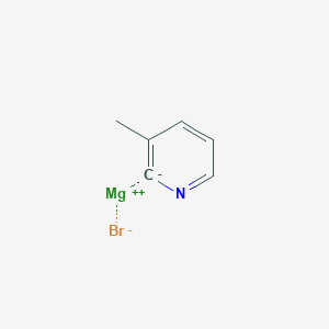 molecular formula C6H6BrMgN B3416177 3-Methyl-2-pyridylmagnesium bromide CAS No. 661458-30-6