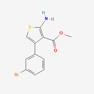 Methyl 2-amino-4-(3-bromophenyl)thiophene-3-carboxylate