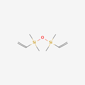 molecular formula C8H18OSi2 B3416230 1,3-Divinyltetramethyldisiloxane CAS No. 68083-19-2