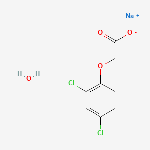 B3416279 Sodium 2-(2,4-dichlorophenoxy)acetate hydrate CAS No. 2702-72-9; 13560-99-1