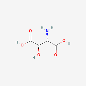 molecular formula C4H7NO5 B3416318 DL-threo-3-Hydroxyaspartic acid CAS No. 7298-99-9