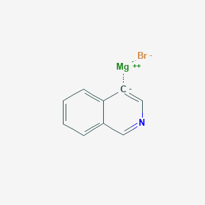 molecular formula C9H6BrMgN B3416361 4-异喹啉溴化镁 CAS No. 738580-40-0