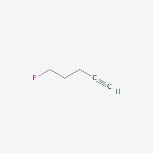 molecular formula C5H7F B3416395 5-Fluoro-1-pentyne CAS No. 764-36-3