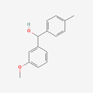 molecular formula C15H16O2 B3416488 (3-Methoxyphenyl)(p-tolyl)methanol CAS No. 842140-62-9