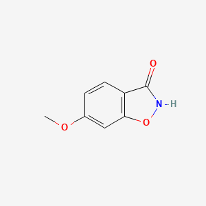 molecular formula C8H7NO3 B3416720 3-Hydroxy-6-methoxy-1,2-benzisoxazole CAS No. 89942-57-4