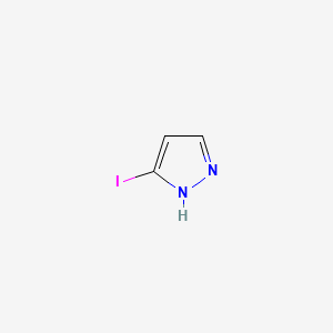 molecular formula C3H3IN2 B3416971 3-Iodo-1H-pyrazole CAS No. 1007351-17-8