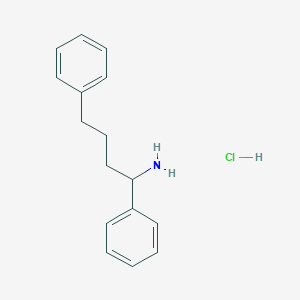 1,4-Diphenylbutan-1-amine hydrochloride