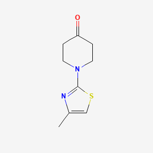 1-(4-Methyl-1,3-thiazol-2-yl)piperidin-4-one
