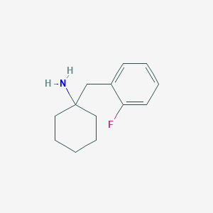 1-(2-Fluorobenzyl)cyclohexan-1-amine