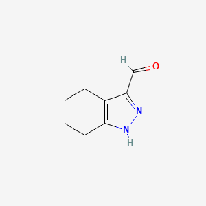 4,5,6,7-tetrahydro-1H-indazole-3-carbaldehyde