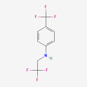 N-(2,2,2-trifluoroethyl)-4-(trifluoromethyl)aniline