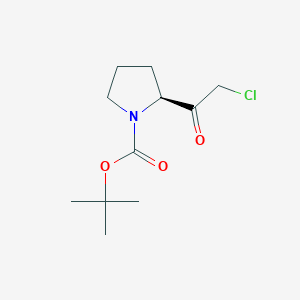 tert-butyl (2S)-2-(2-chloroacetyl)pyrrolidine-1-carboxylate