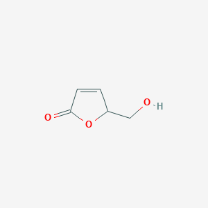 molecular formula C5H6O3 B3417278 5-(Hydroxymethyl)-2(5H)-furanone CAS No. 10374-60-4
