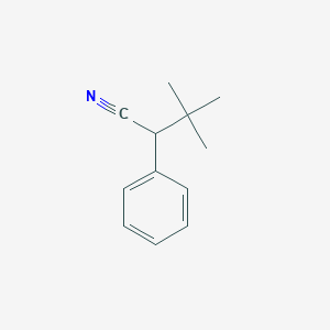 3,3-Dimethyl-2-phenylbutanenitrile