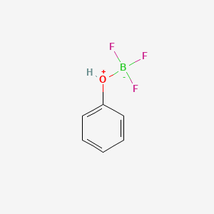 molecular formula C6H6BF3O B3417483 trifluoro(phenyloxonio)boranuide CAS No. 106951-44-4