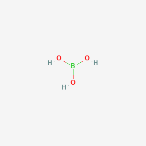 B3417638 Boric acid CAS No. 10043-35-3; 11113-50-1