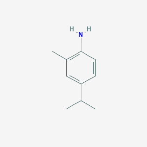 molecular formula C10H15N B3417682 4-Isopropyl-2-methylaniline CAS No. 112121-89-8