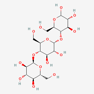 molecular formula C18H32O16 B3417710 Amylotriose CAS No. 113158-51-3