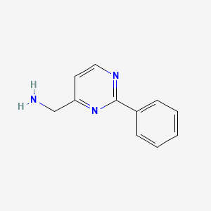 (2-Phenylpyrimidin-4-yl)methanamine