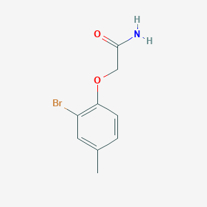 2-(2-Bromo-4-methylphenoxy)acetamide