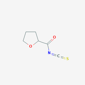 B3417820 Oxolane-2-carbonyl isothiocyanate CAS No. 1156948-59-2