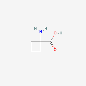 molecular formula C5H9NO2 B3417913 1-Aminocyclobutanecarboxylic acid CAS No. 117259-24-2