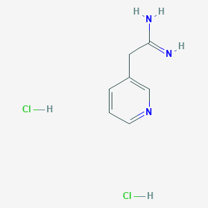 2-(3-Pyridinyl)ethanimidamide dihydrochloride