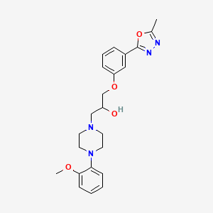 molecular formula C23H28N4O4 B3418055 Nesapidil CAS No. 118778-75-9