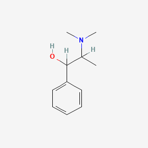 molecular formula C11H17NO B3418117 N-Methylephedrine CAS No. 1201-56-5