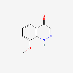 molecular formula C9H8N2O2 B3418148 4-Hydroxy-8-methoxycinnoline CAS No. 1204652-84-5