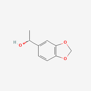 molecular formula C9H10O3 B3418158 (1R)-1-(1,3-benzodioxol-5-yl)ethanol CAS No. 120523-14-0
