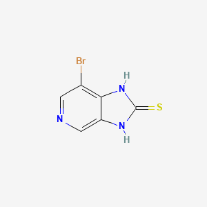 7-bromo-3H-imidazo[4,5-c]pyridine-2-thiol